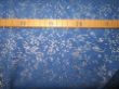 Badelycra jeansopitk gemustert, goldener Folienprint, 140 cm.JPG
